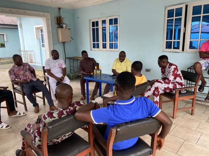 Hon Wilson Ayakpo Dauyegha Visits Peremobowei Ebebi (PHOTOS)