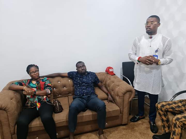 TEAM SAMANTHA PAYS A COURTESY VISIT TO OFFICE OF THE CHAIRMAN, IYC, CENTRAL ZONE