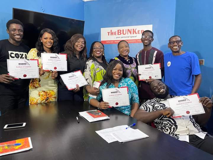 Miss Nollywood 2022 Karina Simon bags Certificate of public speaking from (WABMA)
