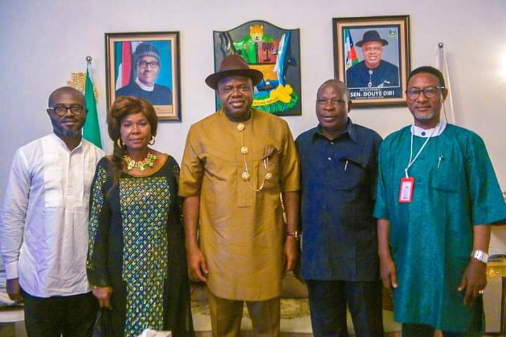 Breaking News: Former Finance Commissioner in Bayelsa State Dr. Stephen Ogulah and four others defect to PDP from APC