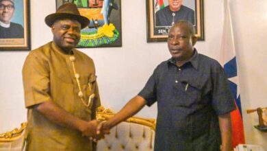 Breaking News: Former Finance Commissioner in Bayelsa State Dr. Stephen Ogulah and three  others defect to PDP from APC