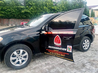 OCI Foundation Rewards Partner, Dr. Epunam With Mercedes SUV
