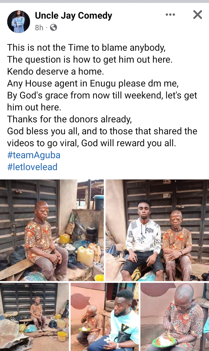 SAD: Popular Nollywood Actor need help as landlord throws loads out