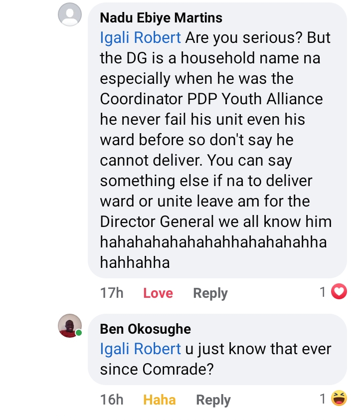JUST IN: Comrade Solomon David (PhD) replies Robert