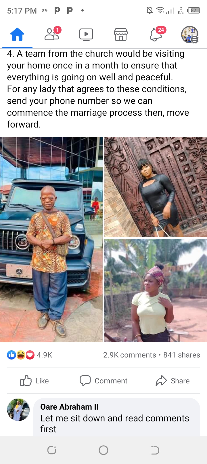 BREAKING NEWS: CHIBUZOR OF OPM GIVES CONDITIONS TO ANY LADY THAT DESIRES TO MARRY THE NOLLYWOOD VETERAN, KENETH