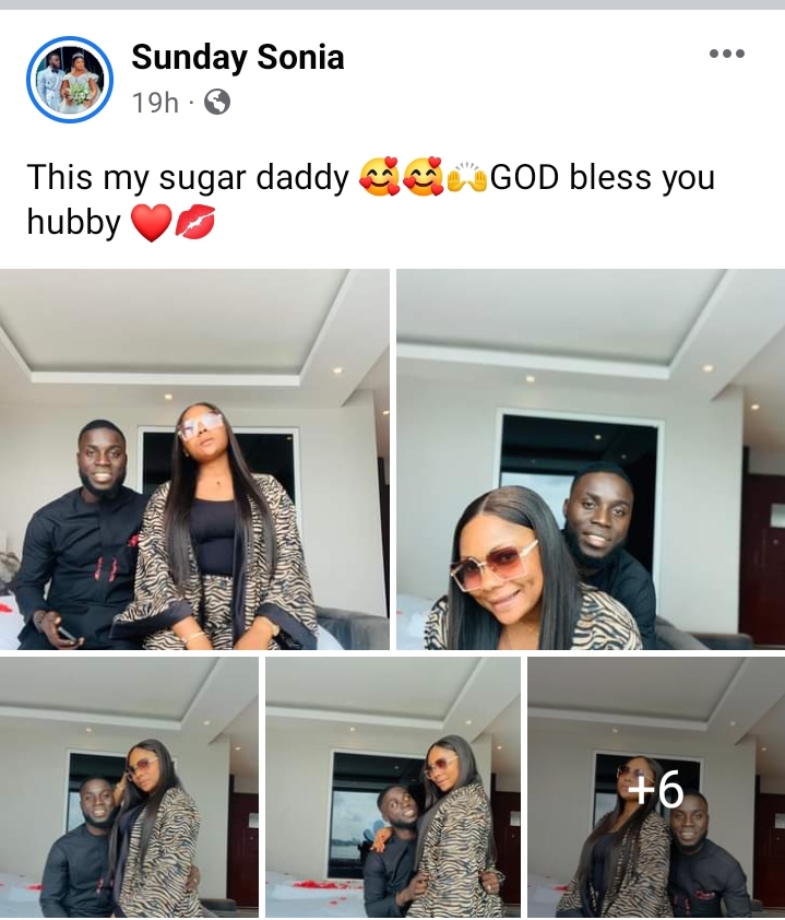Get yourself a sugar daddy that spoils you like mine” Ex Miss Nollywood Sonia Sunday Konyefa