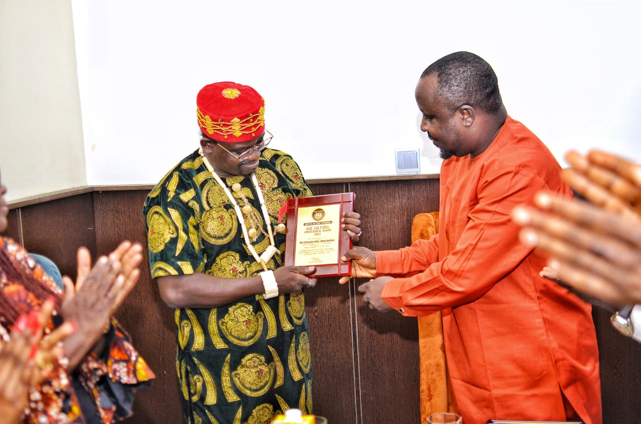 Chinedu Felix Osuchukwu Appointed ASO Cultural Ambassador (Photos)