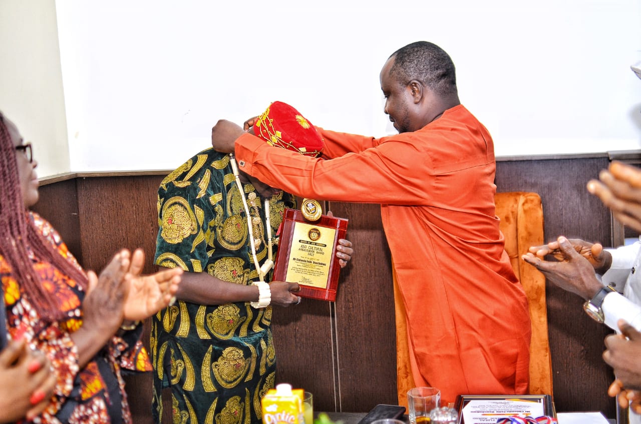 Chinedu Felix Osuchukwu Appointed ASO Cultural Ambassador (Photos)