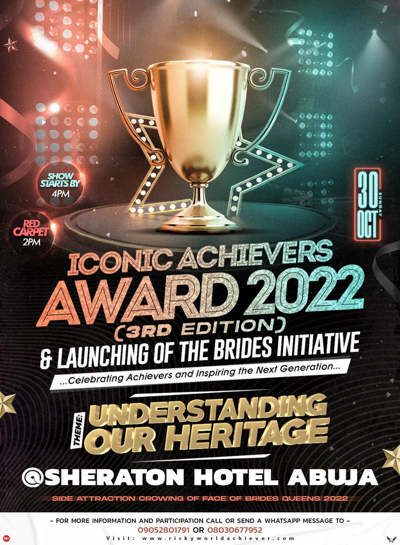 Abuja Agog As Iconic Achievers Award Set To Take Place