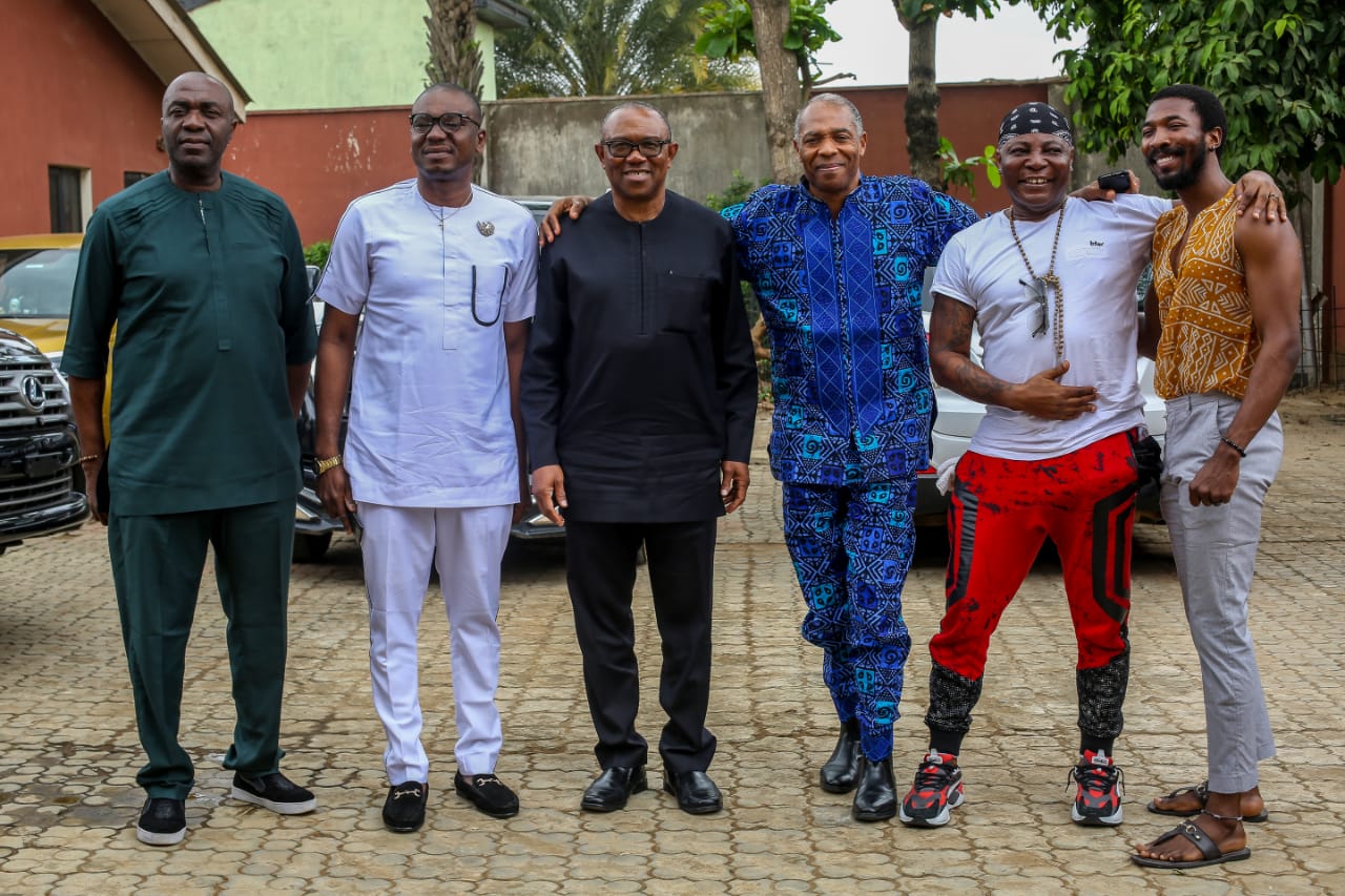 Charly Boy Meets Peter Obi, Femi Kuti For 'Nigerian Youth Decide' To Hold In FCT