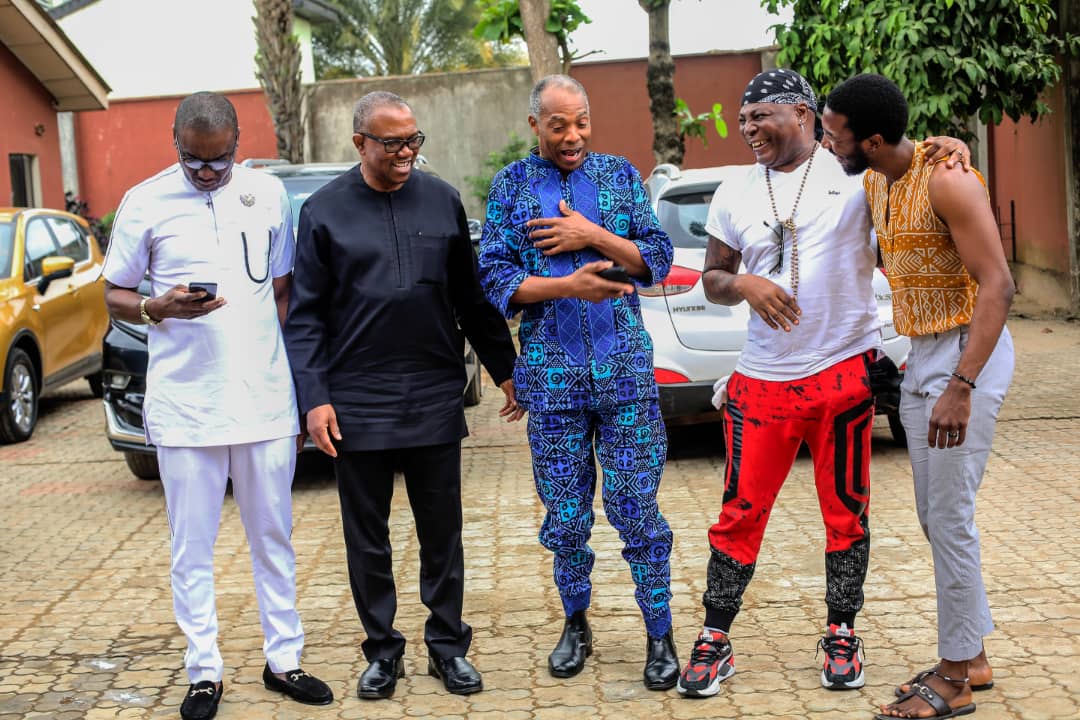 Charly Boy Meets Peter Obi, Femi Kuti For 'Nigerian Youth Decide' To Hold In FCT