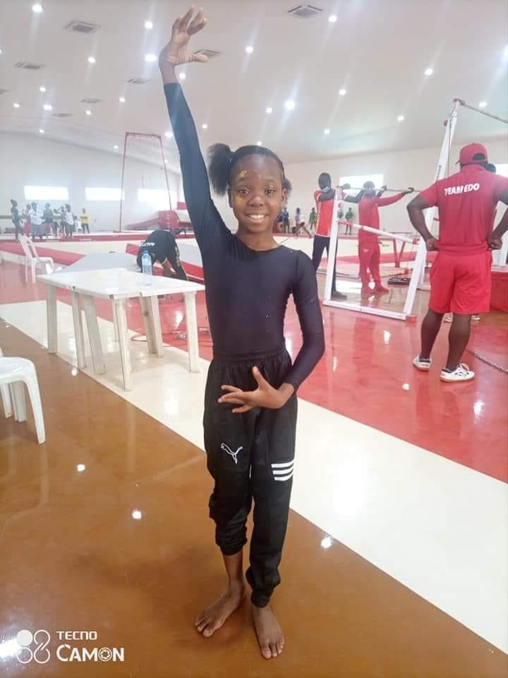 Minister Dare Commends Gymnast, Stephanie Onusiriuka For Gold Feat