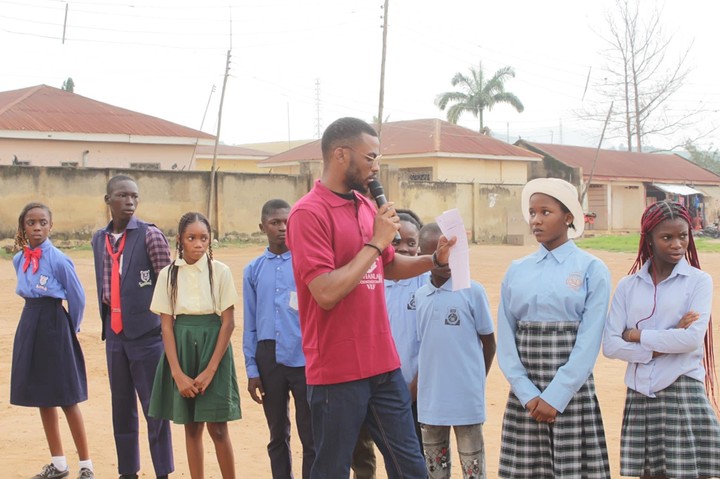 Vivian Lam Marks Birthday Amidst Fanfare With Abuja Primary, Secondary School Students