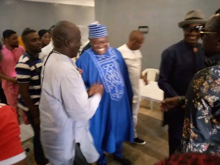 PASTOR REUBEN WILSON THE SOUTH SOUTH COORDINATOR OF THE ASIWAJU GROUP AND THE FOUNDER OF THE PASTOR REUBEN INITIATIVE FOR GOOD LEADERSHIP AND ACCOUNTABILITY PLAYED HOST TO RIVERS STATE AND MEETS WITH THE CHAIRMAN AND MEMBERS OF THE BOARD OF TRUSTEES RIVERS STATE PROGRESSIVES FOUNDATION(RPF) HON. DR. SOKONTE DAVIES ON FRIDAY 19TH AUGUST, 2022