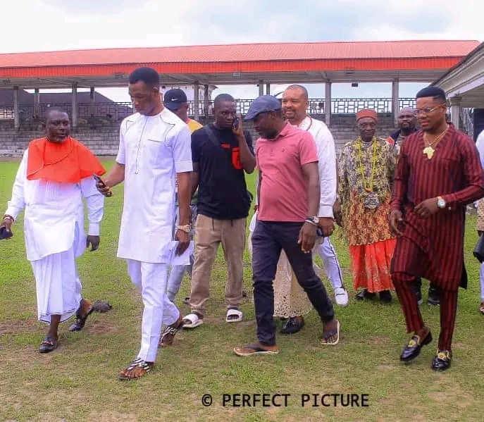 Southern Ijaw Chairmanship Aspirant  Hon. Lucky Okodeh meets Tompolo
