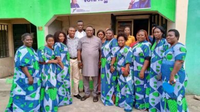 Chief Pastor Reuben Wilson receives in Audience the Bomo APC Women in Southern Ijaw LGA led by Preye Columbus as they Congratulate him