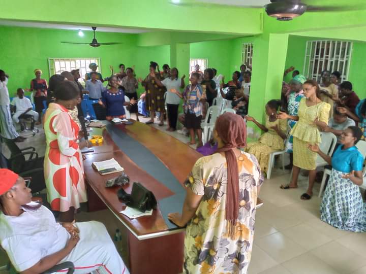 PASTOR REUBEN INITIATIVE FOR GOOD LEADERSHIP AND ACCOUNTABILITY WOMEN WING PRAYER MEETING WAS GREAT SUCCESS.