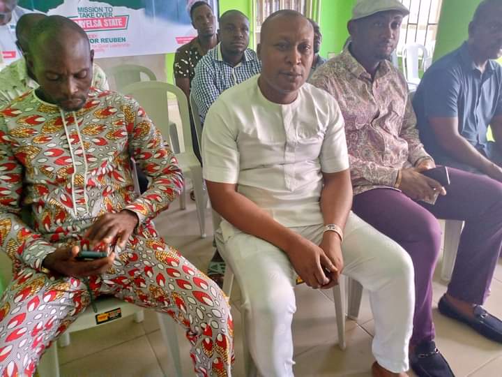 LOCAL GOVERNMENT COORDINATORS OF THE PASTOR REUBEN INITIATIVE SUBMITS MID-TERM REPORT AS DG DR. SOLOMON DAVID APPRAISED LGA COORDINATORS, OTHER EXECUTIVES AT THE INITIATIVE'S HEADQUARTERS IN YENAGOA