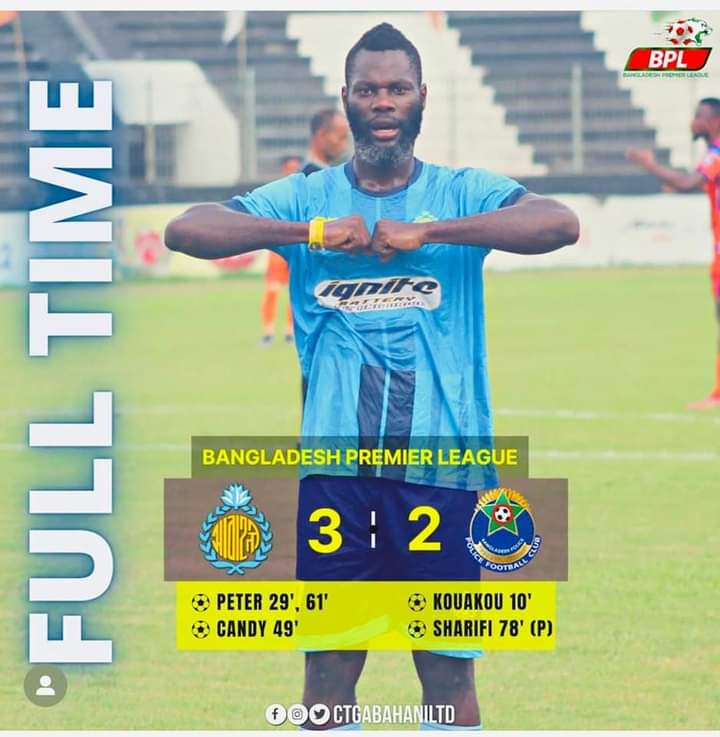 ASIAN CLUB CELEBRATE BAYELSA BORN FOOTBALLER  PETER EBIMOBOWEI TWENTY GOALS RECORD