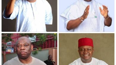 Dele Momodu, Kola Abiola, Jack-Rich, , Valentine Ozigbo For Democracy Heroes Award