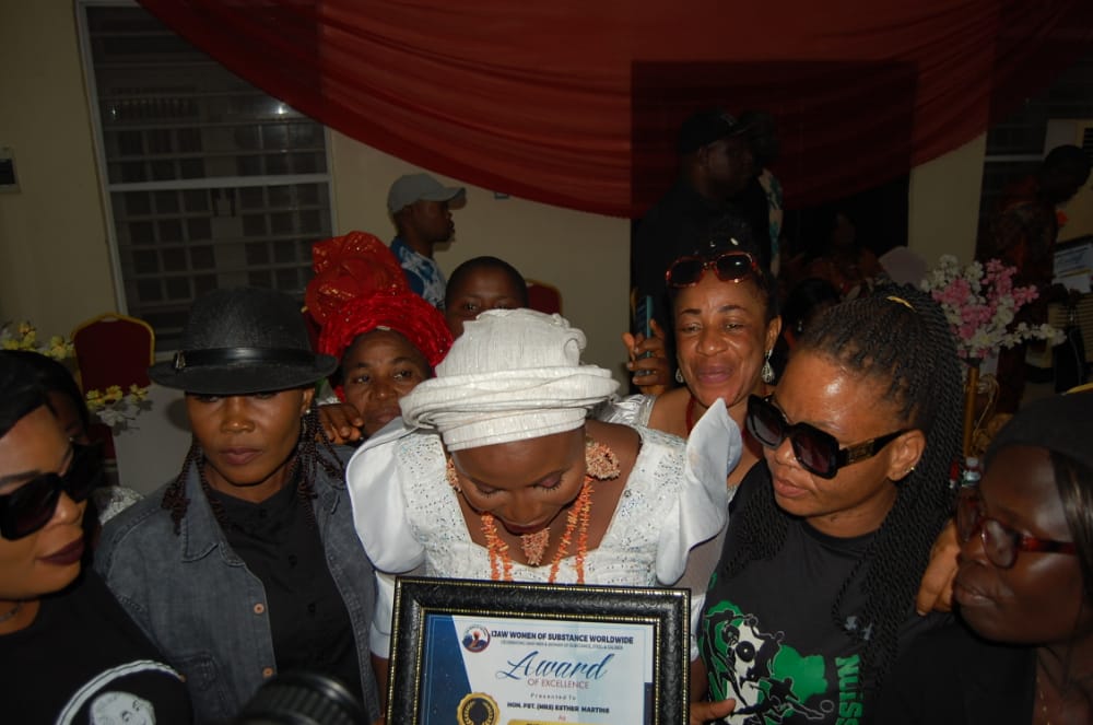 Pst Esther Saiyou Martins Bags Most Impactful Woman of the year awards 2022