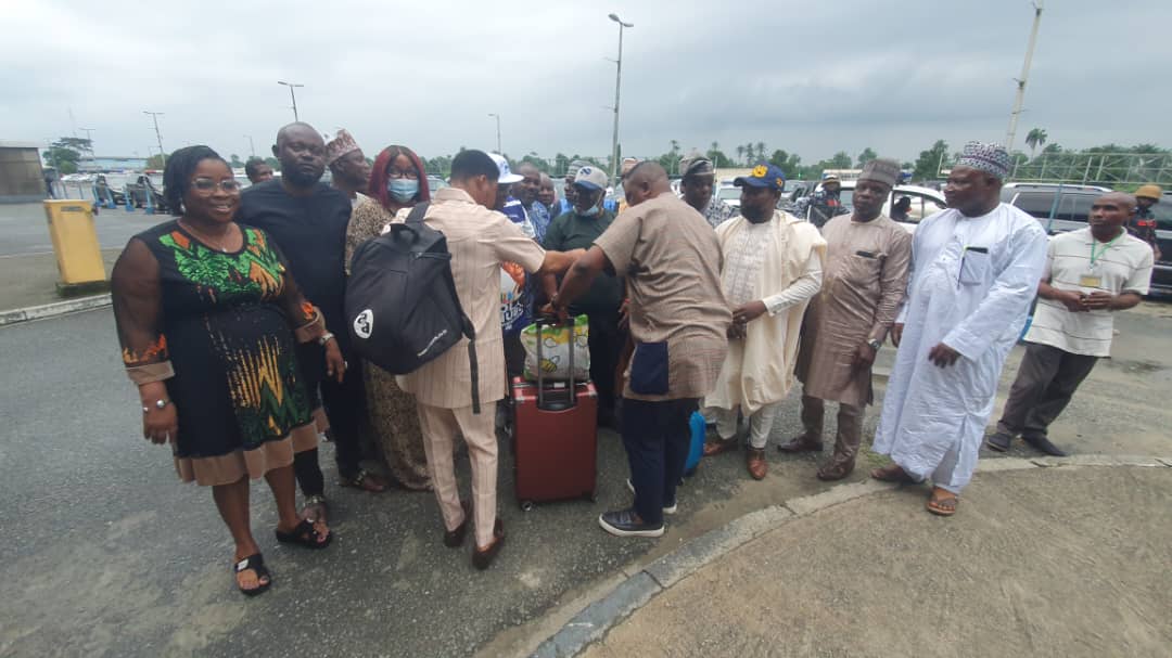 PASTOR REUBEN RECEIVES HIGH POWERED DELEGATION FROM NATIONAL APC HEADQUARTERS ABUJA AHEAD OF TODAY'S INAUGURATION IN RIVERS STATE.