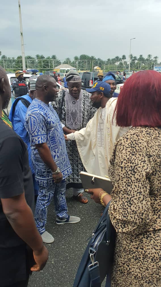PASTOR REUBEN RECEIVES HIGH POWERED DELEGATION FROM NATIONAL APC HEADQUARTERS ABUJA AHEAD OF TODAY'S INAUGURATION IN RIVERS STATE.