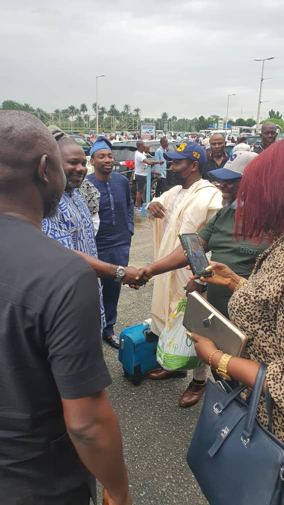 PASTOR REUBEN RECEIVES HIGH POWERED DELEGATION FROM NATIONAL APC HEADQUARTERS ABUJA AHEAD OF TODAY'S INAUGURATION IN RIVERS STATE.