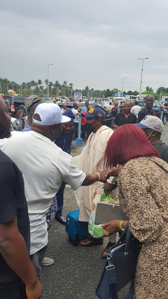 PASTOR REUBEN RECEIVES HIGH POWERED DELEGATION FROM NATIONAL APC HEADQUARTERS ABUJA AHEAD OF TODAY'S INAUGURATION IN RIVERS STATE.