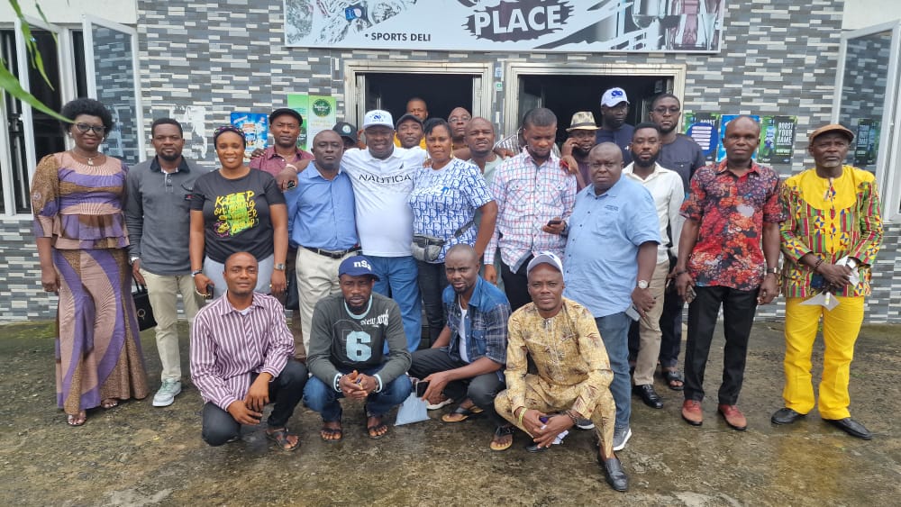 Tinubu Coordinator South South Pastor Reuben sail through the river to get support for Bola Tinubu