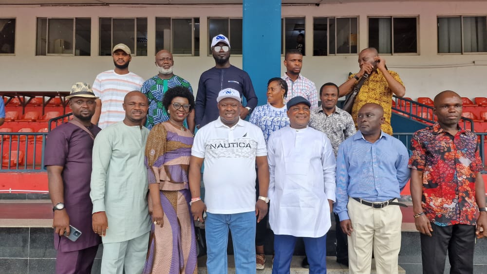 Tinubu Coordinator South South Pastor Reuben sail through the river to get support for Bola Tinubu