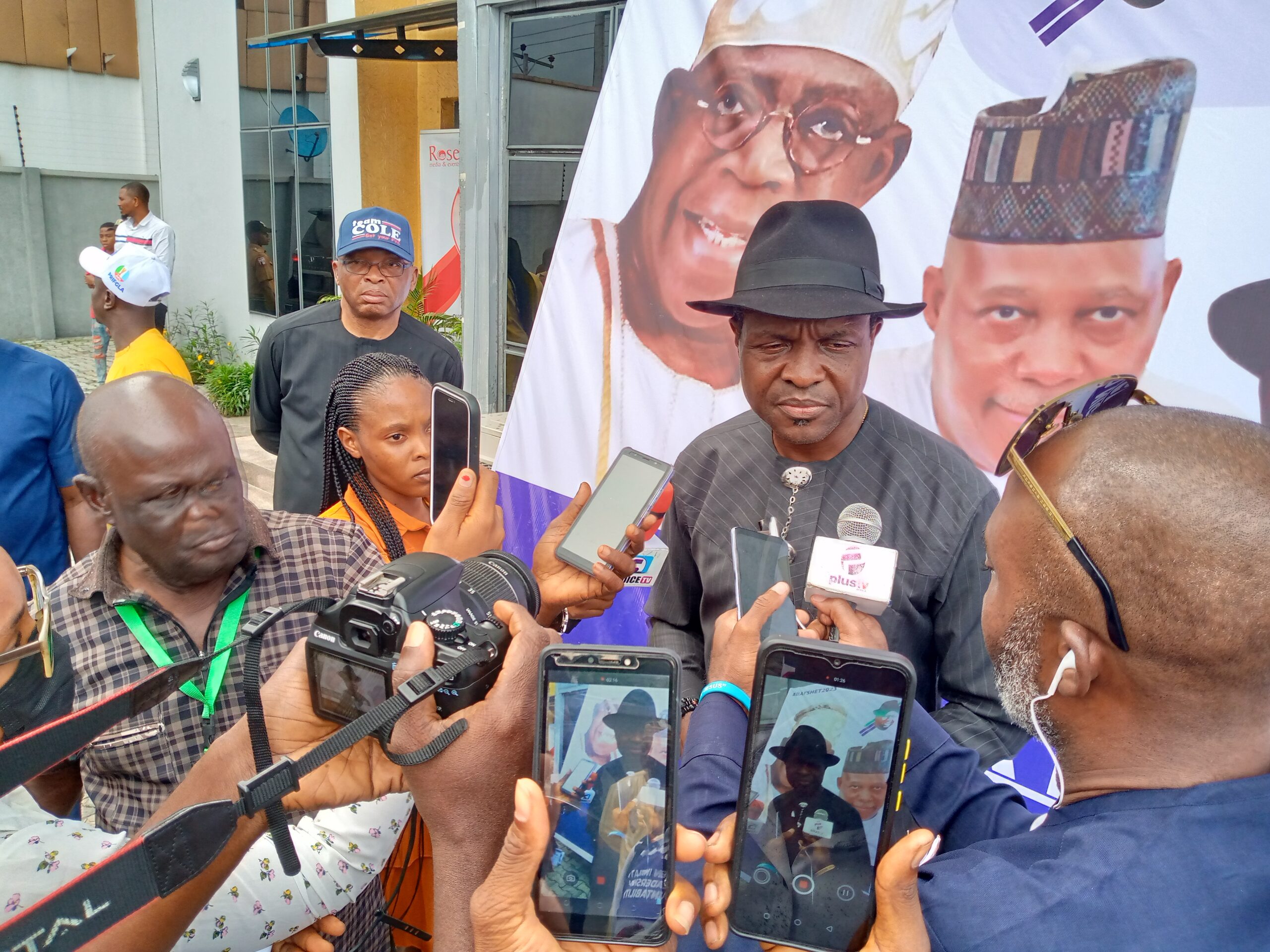 HON. TONYE COLE PARLEYS PASTOR REUBEN INITIATIVE & TAG AS CHIEF REUBEN WILSON ASSEMBLES SOUTH SOUTH VOTERS FOR TINUBU-SHETIMA PRESIDENCY 2023 IN PORT-HARCOURT