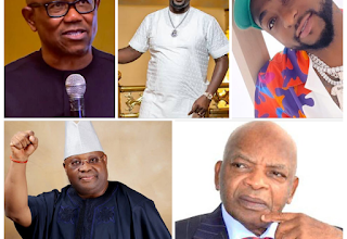 11th Peace Achievers International Awards: Peter Obi, Obi Cubana, Adeleke, Prince Arthur Eze,Davido Nominated For Man Of The Year