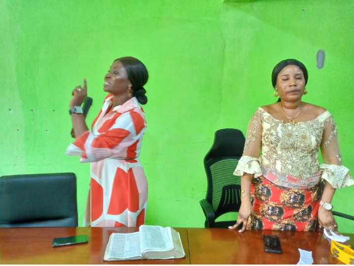 PASTOR REUBEN INITIATIVE FOR GOOD LEADERSHIP AND ACCOUNTABILITY WOMEN WING PRAYER MEETING WAS GREAT SUCCESS.