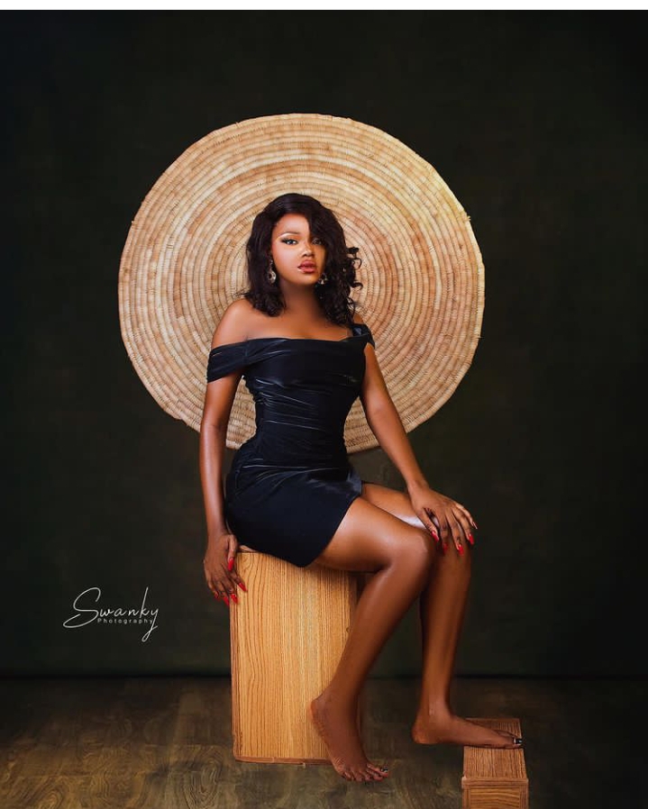 See the winner of the last Miss Nollywood Beauty Pageant 2021/22 Karina Simon