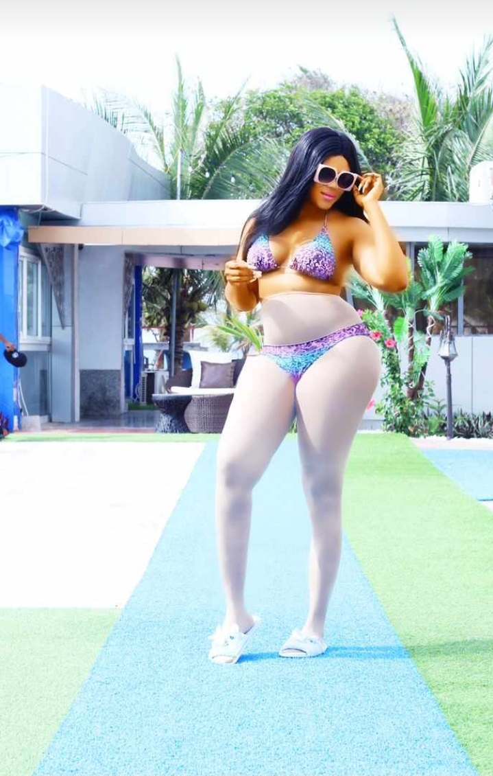 Checkout Bikini Photos of Ex Miss Nollywood Nigeria Lizzy Umoh Jamal