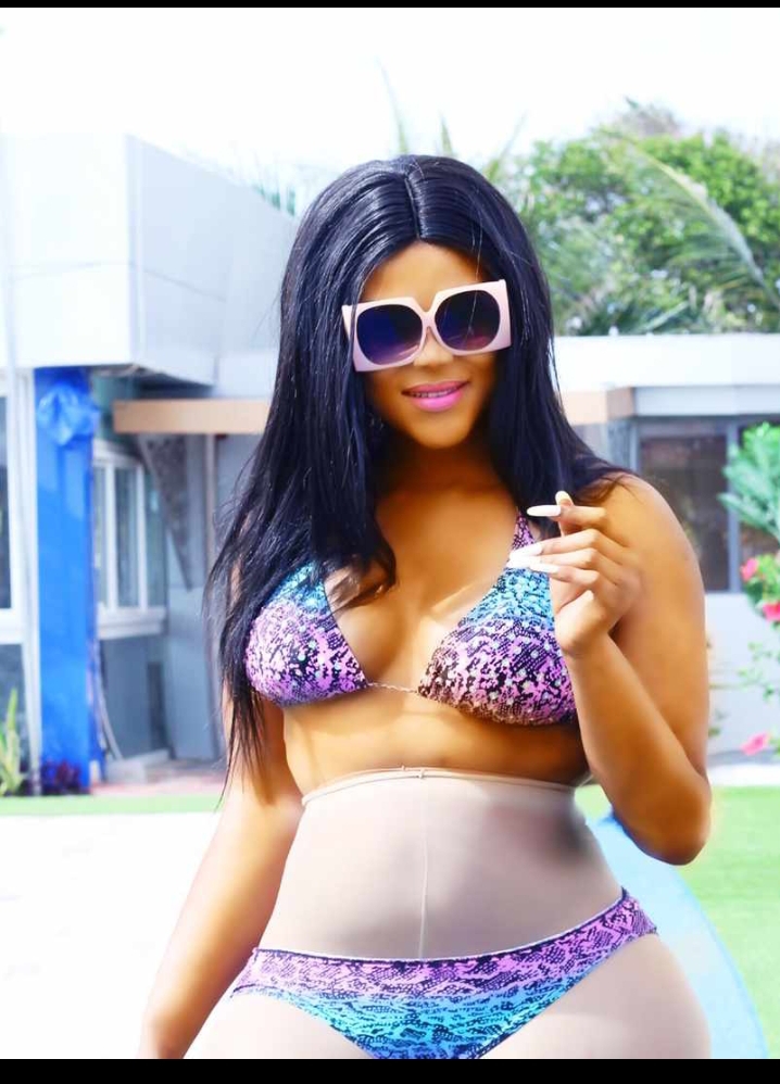 Checkout Bikini Photos of Ex Miss Nollywood Nigeria Lizzy Umoh Jamal