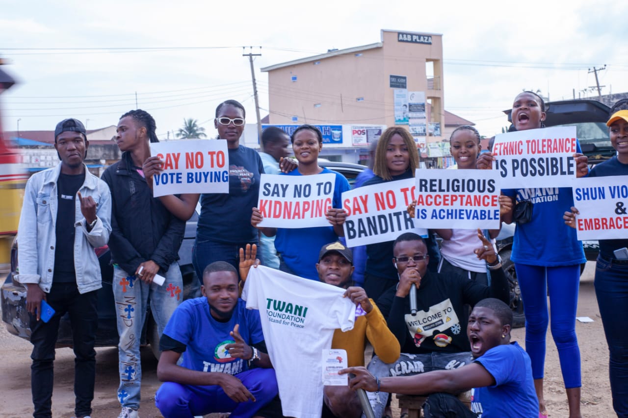 Twani Foundation Takes Project Peace Africa To Rural Communities (Photos)