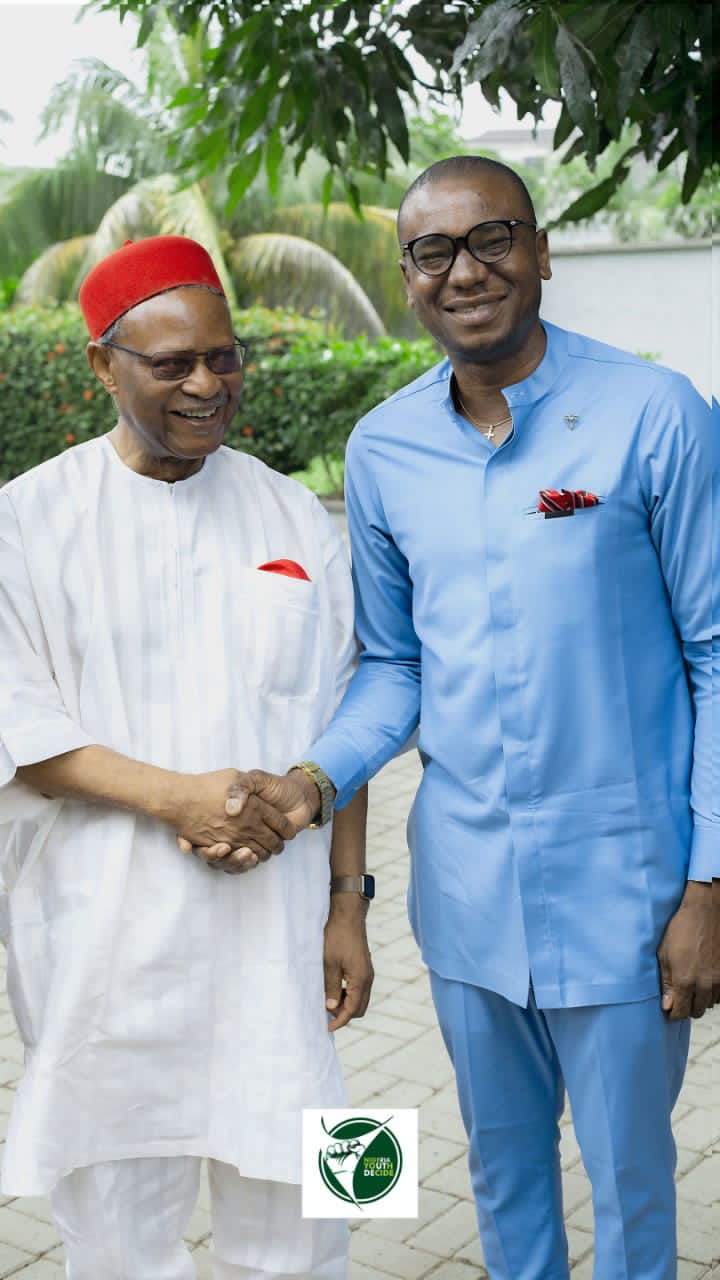 Emeka Anyaoku Endorses 'Nigeria Youth Decide' As Dr Odims Leads Delegation