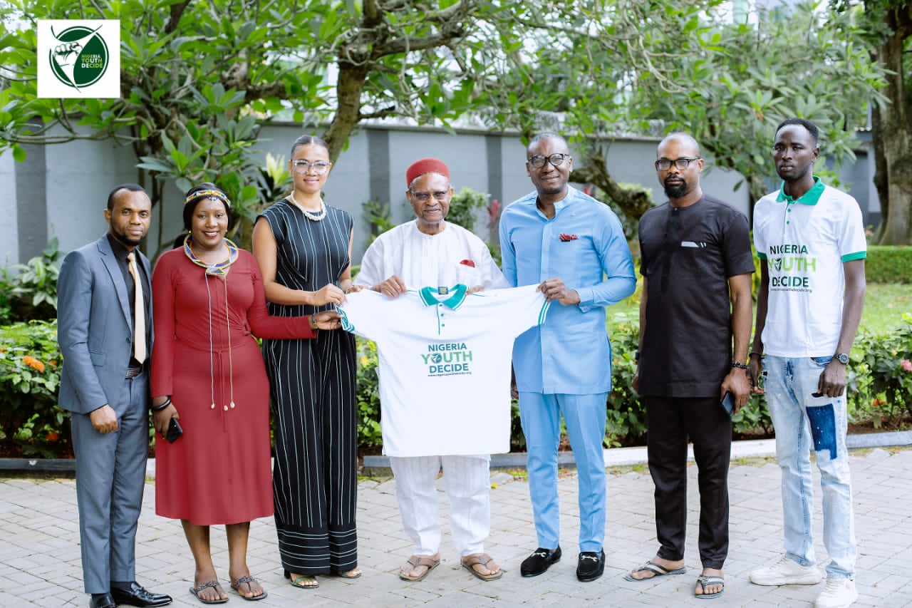 Emeka Anyaoku Endorses 'Nigeria Youth Decide' As Dr Odims Leads Delegation