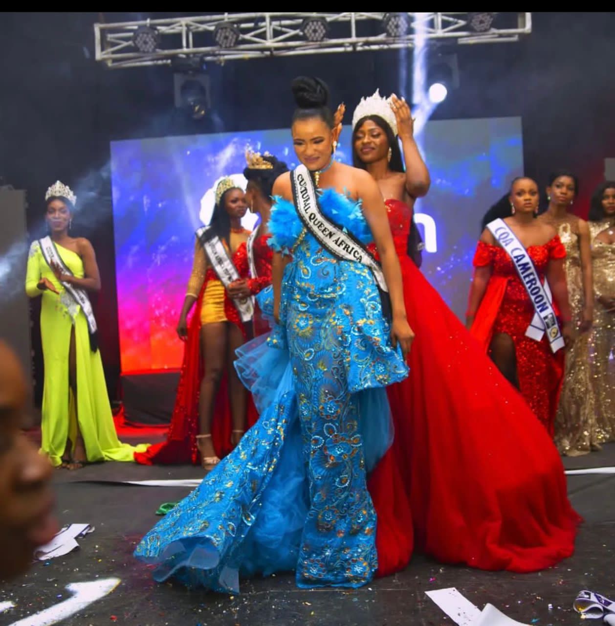 Daniel Precious Emerges Winner Cultural Queen Africa, Gets Exotic Car (Photos)