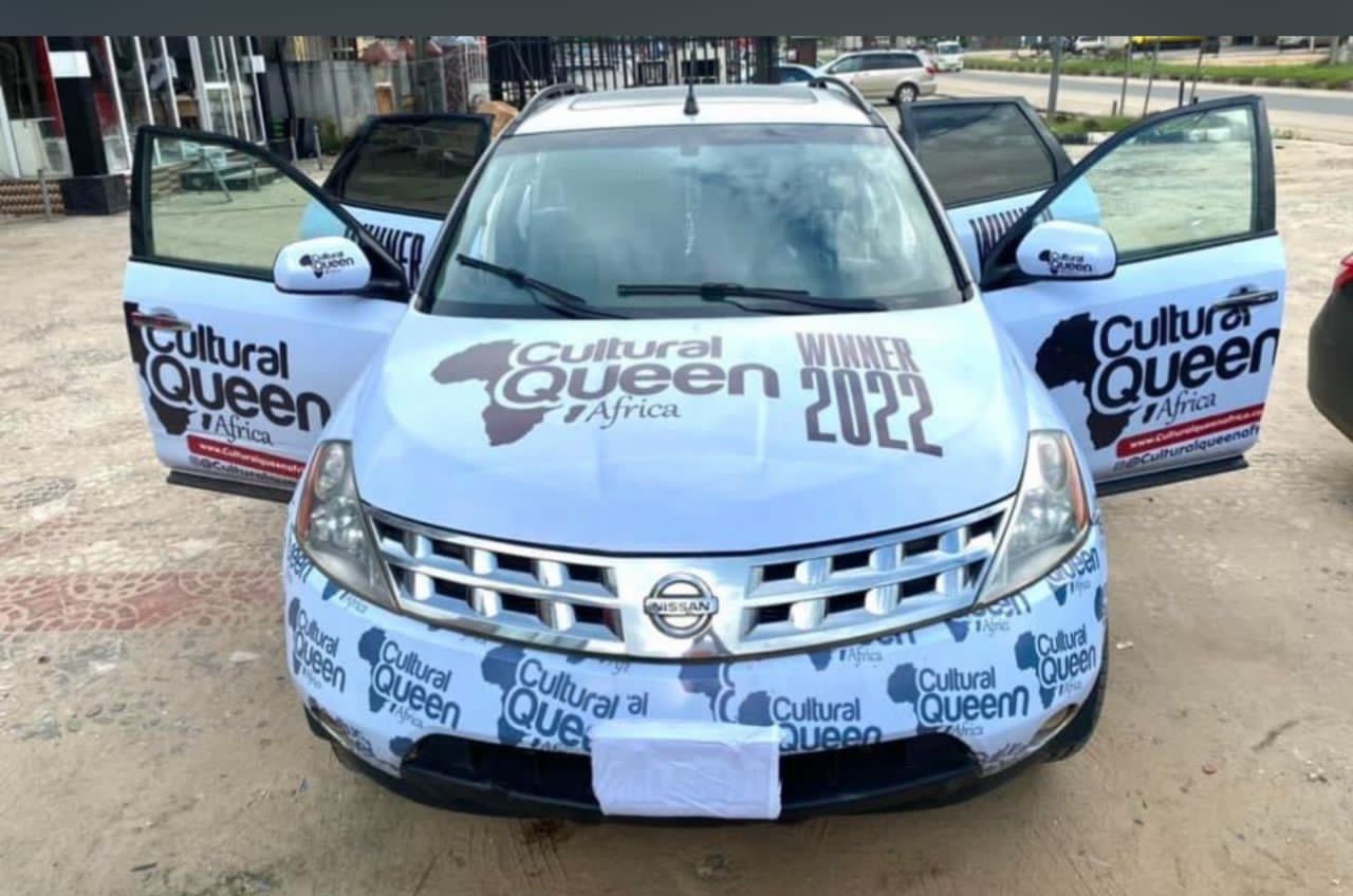 Daniel Precious Emerges Winner Cultural Queen Africa, Gets Exotic Car (Photos)