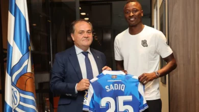 Super Eagles striker Sadiq Umar joins Real Sociedad for €20m