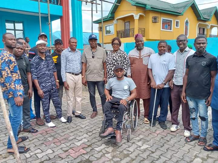 DG PASTOR REUBEN INITIATIVE DR SOLOMON DAVID TODAY INSPECTS TSG CAMPAIGN HEADQUARTERS IN YENAGOA, MEETS DIRECTOR GENERAL PRINCE EBITIMI AMGBARE
