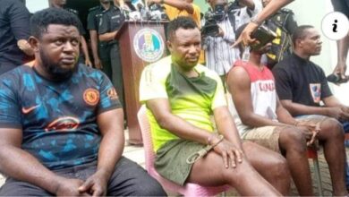 BREAKING: KIGNAP KINGPIN JOHN EWA PARADED IN YENAGOA TODAY