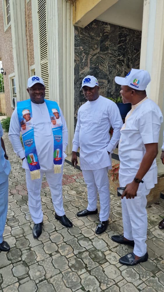 THE SOUTH SOUTH COORDINATOR OF THE ASIWAJU GROUP TAG CHIEF PASTOR REUBEN CLIFFORD WILSON SET FOR TODAY'S INAUGURATION IN AKWA IBOM STATE.