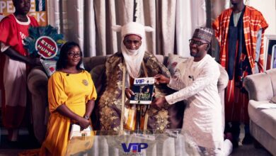 70th Birthday: Etsu Nupe Alhaji (Dr)Yahaya Abubakar Receives the Publisher of VIP Magazine In Abuja*