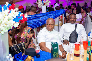 Money Rains As Family Holds Burial Reception In Honour Of 95-Year-Old Elder John Ekpa In Abuja