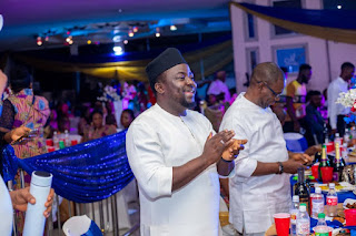 Money Rains As Family Holds Burial Reception In Honour Of 95-Year-Old Elder John Ekpa In Abuja