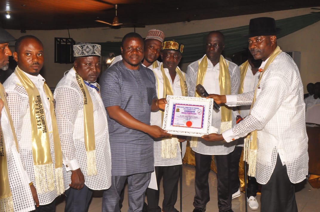 Bomo-Olodi Socio-Cultural Group Inaugurates New Exco; Honours Personalities for Meritorious Public Service.
